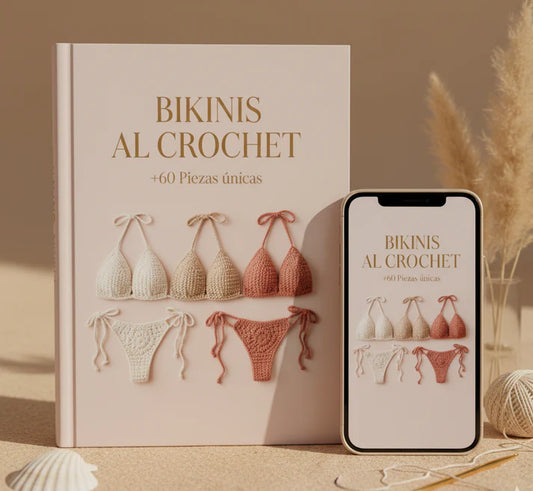Bikinis de croché + 6 bonos de REGALO