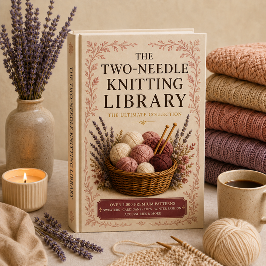 The Two-Needle Knitting Library